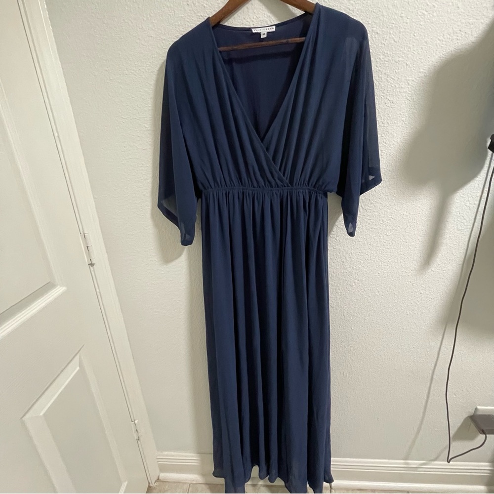 Baltic Born Deep Blue Maxi Dress
